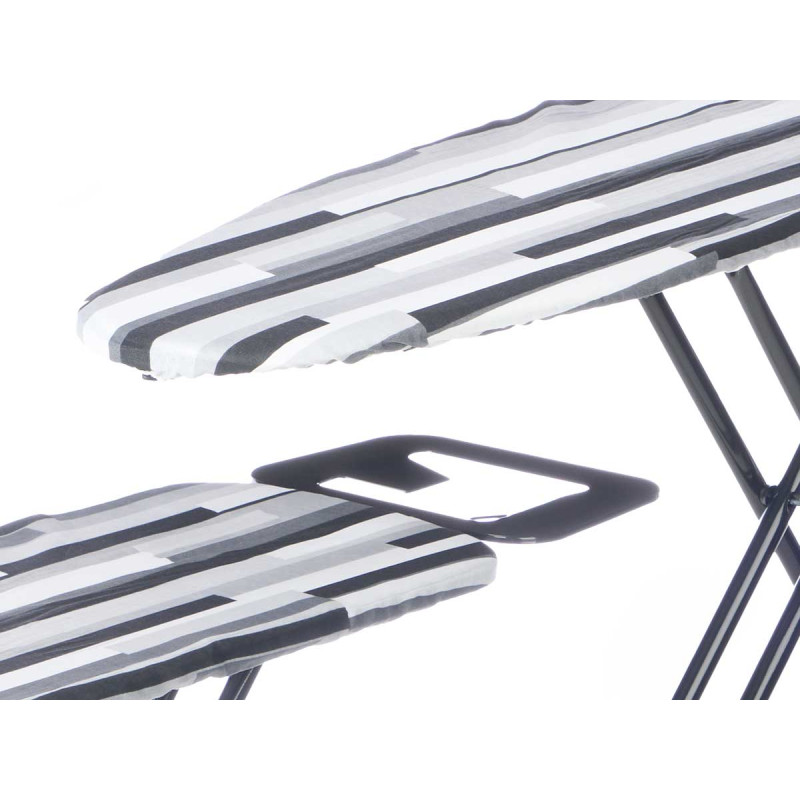 TAVOLO DA STIRO 30X97CM RIGHE BIANCO E NERO 