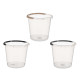 CUBO AGUA TRANSPARENTE 13L CON ASA SURT 3 COL OSC