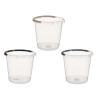 CUBO AGUA TRANSPARENTE 13L CON ASA SURT 3 COL OSC