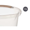 SECCHIO ACQUA TRASP 13L MANIGLIA ASS 3 COL OSC