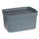 CAJA PLASTICO CON TAPA 2,3L GRIS