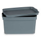 CAJA PLASTICO CON TAPA 2,3L GRIS