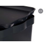 CAIXA PLÁSTICO COM TAMPA 6L ANTRACITE 