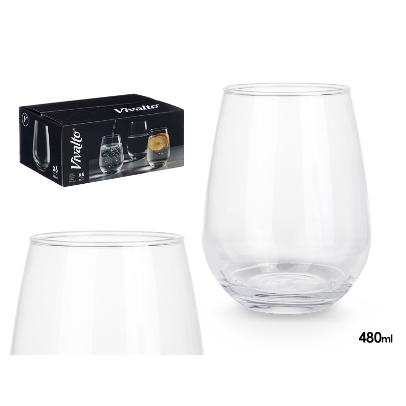 VERRE À BASE LARGE 480ML