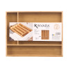CUTLERY HOLDER BAMBOO 5 SPACES 