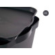 CAIXA PLÁSTICO COM TAMPA 14L ANTRACITE 