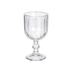 380ML TRANSPARENT STRIPED WINE CUP