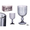 CALICE VINO RIGHE 380ML FUMO