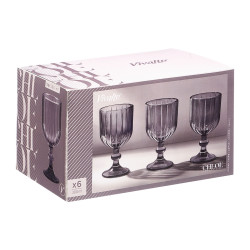 380ML SMOKY STRIPED WINE CUP