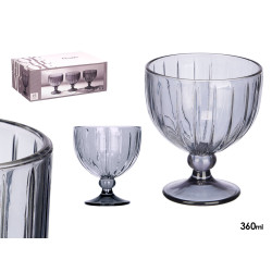 350ML SMOKY STRIPED ICE CREAM CUP