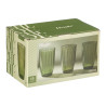 VERRE HAUT RAYURES 440ML VERT