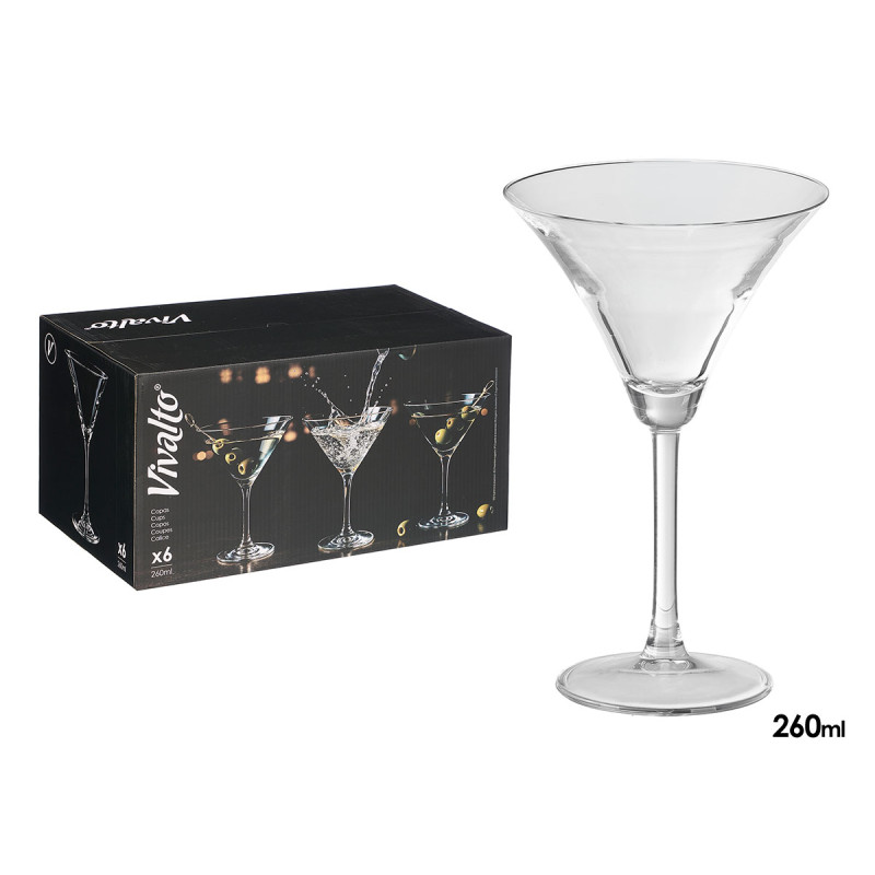VERRE A MARTINI VINTAGE 260ML