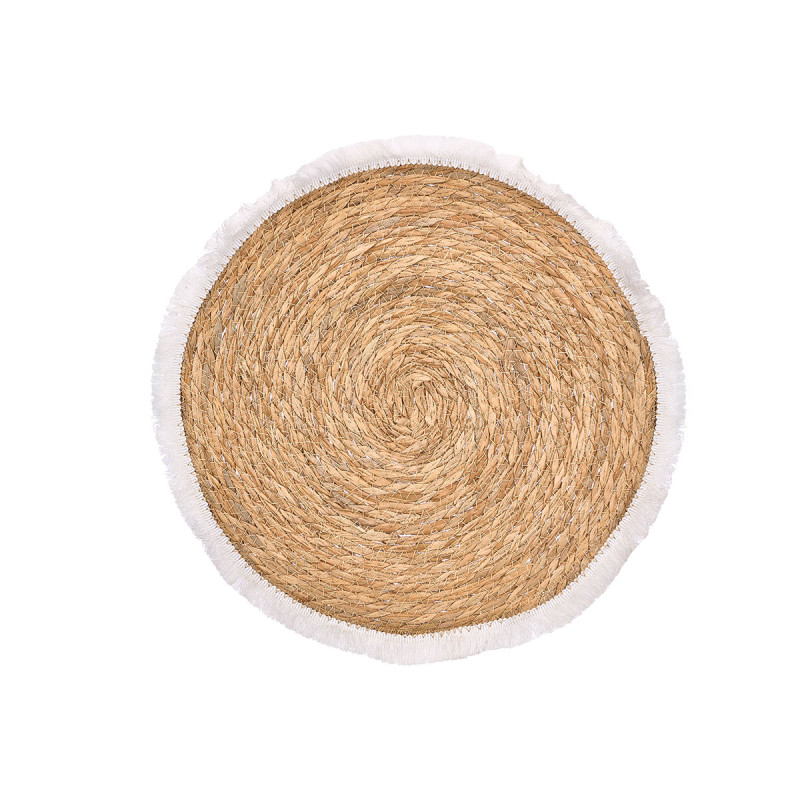 SALVAMANTEL 38CM FLECOS BLANCO