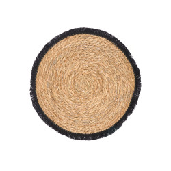 BLACK 38CM TRIVET BANGS