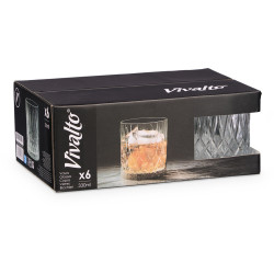 WHISKEY GLASS ROMBHUS 315ML