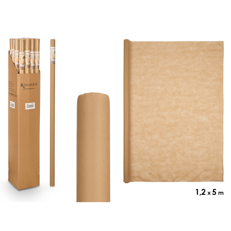 DISPOSABLE TABLECLOTH 1,2X5M  BEIGE