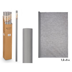 DISPOSABLE TABLECLOTH 1,2X5M GREY