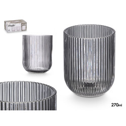 GREY WATER GLASS 270 ML