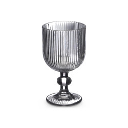 COUPE À VIN BLANC COULEUR GRISE 260 ML