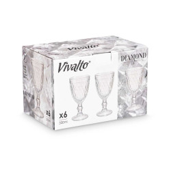 CALICE DIAMANTE TRASPARENTE  310 ML