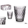 VASO DIAMANTE GRIS 270 ML