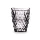 BICCHIERE DIAMANTE GRIGIO 250 ML