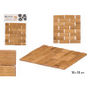 PROTEGE MANTEL BAMBU CUADRADO 15X15CM