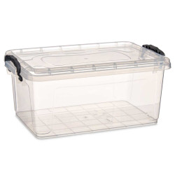 CAJA PLASTICO ORDENACION TRANSPARENTE 8,5L