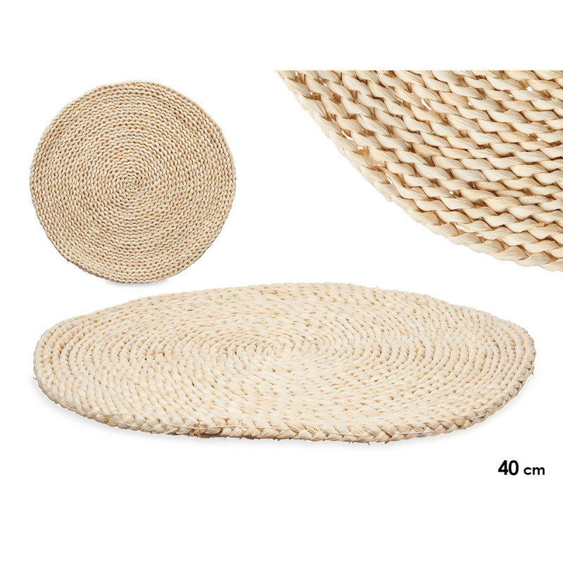 ROUND ESPARTO TABLE MAT 20CM