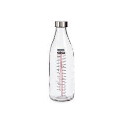 BOUTEILLE DOSEUSE BOUCHON ACIER 1L