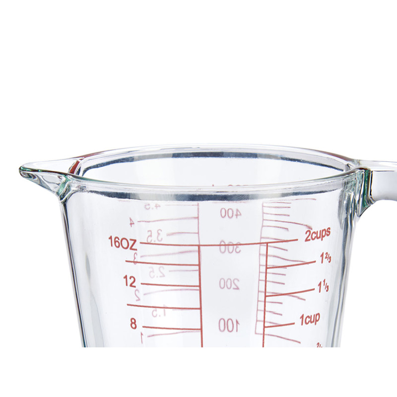MED GLASS MEASURING JAR 500ML
