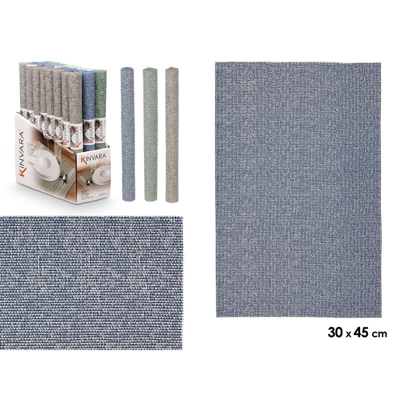 INDIVIDUAL 30X45CM SORT 3 CORES CLARAS