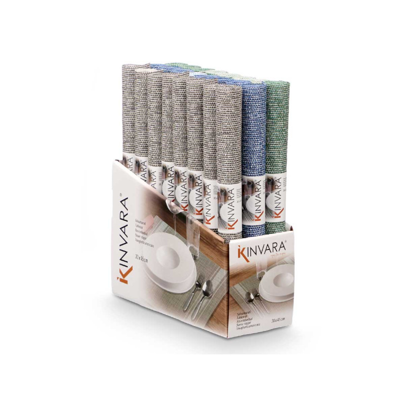 INDIVIDUAL 30X45CM SORT 3 CORES CLARAS