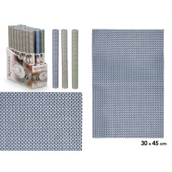 TOVAGLIETTA 30X45CM INTRECCIATA ASS 3 COLORI