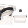 SCATOLA PLASTICA ORDINE TRASPARENTE 13.7L 