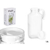 FRIDGE GLASS JUG 1,8L WITH HANDLE
