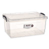 SCATOLA PLASTICA ORDINE TRASPARENTE 22L