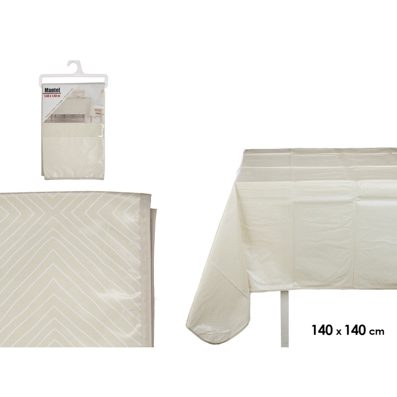 TOVAGLIA GOMMA 140X140CM ROMBI