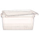 TRANSPARENT ORGANIZER PLASTIC BOX 22L