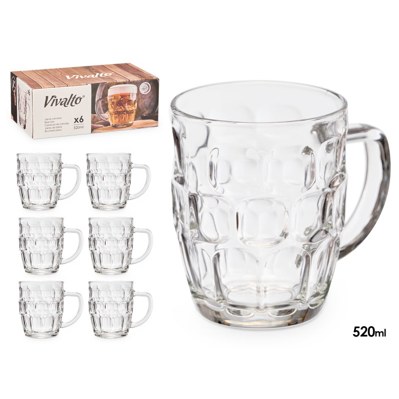 BEER MUG 520 ML HANDLE