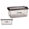 SCATOLA PLASTICA ORDINE ANTRACITE 22L