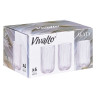 COPO ALTO 430ML TRANSPARENTE RISCAS