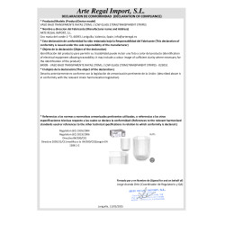 VASO BAJO TRANSPARENTE RAYAS 270ML