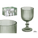 COUPE À EAU 370ML VERT MOUSSE RAYURES