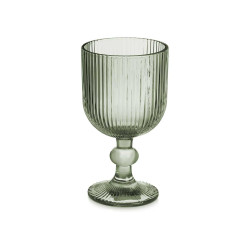 CALICE VINHO 260ML VERDE RISCAS