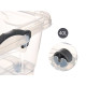 BAJO CAMA 6 RUEDAS TRANSPARENTE 40L