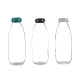 1L ASSORT 3 COLOURS GLASS BOTTLE ASSORT 3