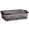 SOUS LIT 6 ROUES ANTHRACITE 40L