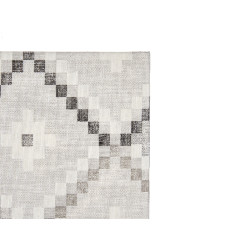 TOALHA MESA LONA ANTIMANCH 140X180CM LOSANG CINZA