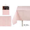 TOALHA MESA LONA ANTIMANCH 140X180CM ESTRELA ROSA